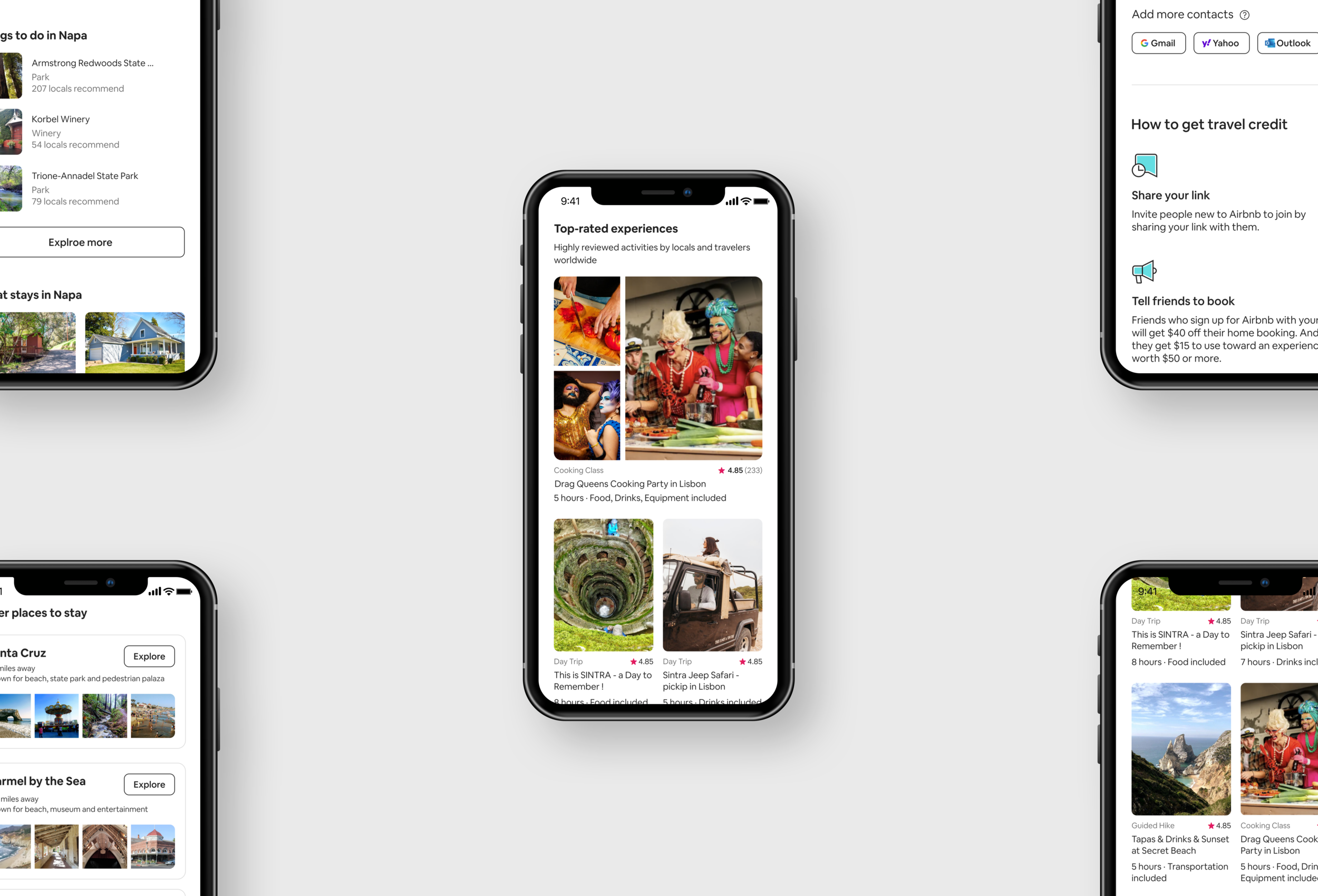 Airbnb Email Design System — front page overview