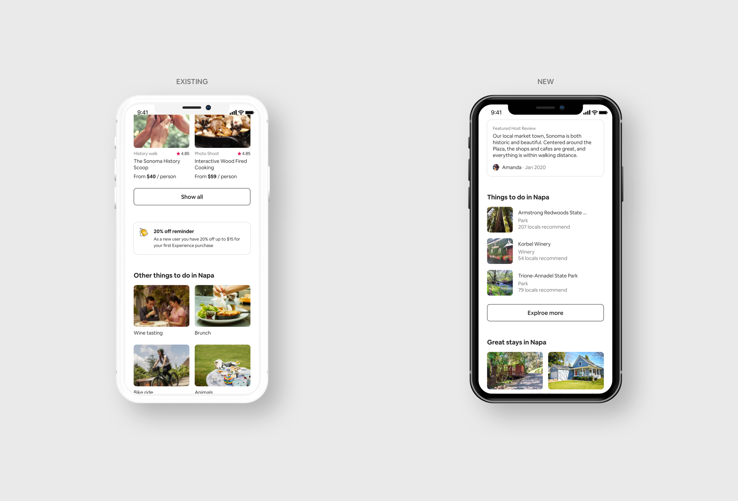 Thumbnail lockup comparisons