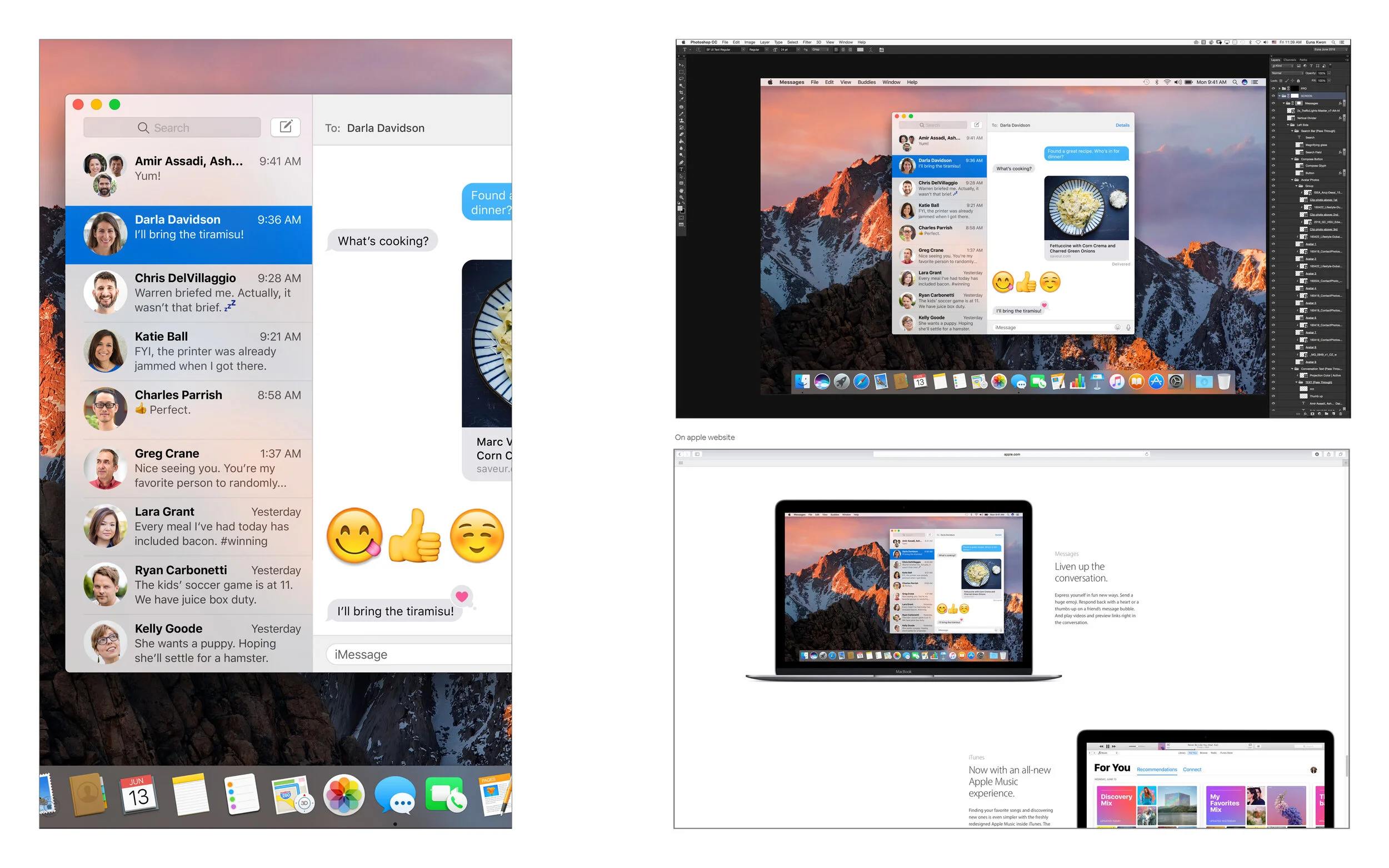macOS Messages localization-friendly screen