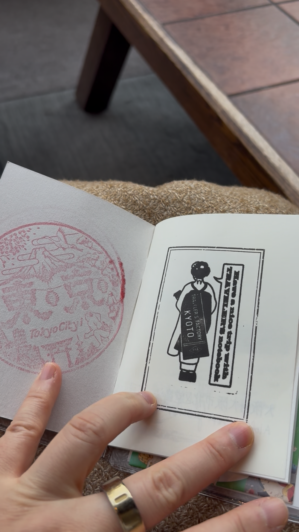 Travel journal — Traveler's Factory Kyoto visit pass